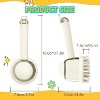 BABYYER Pet Bath Brush for Dogs & Cats - Grooming Brush with Built-in Shampoo Dispenser - Massage Wash Brush for Long & Short Hair - 2 of 4