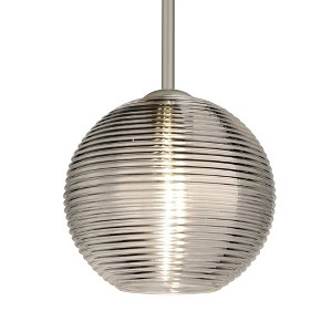 Besa Lighting Kristall 8 1 - Light Pendant in  Satin Nickel - 1 of 1