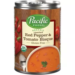 Pacific Foods Organic Gluten Free Vegetarian Roasted Red Pepper & Tomato Bisque - 16.3oz