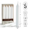 Leor & Lair 6 Inch Mini Taper Candles – Pack of 8 Short Candle Sticks for Dinner, Weddings & Home Décor - 2 of 2