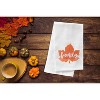 C&F Home "Family" Leaf Embroidered Waffle Weave Kitchen Autumn Dishtowel - 2 of 4