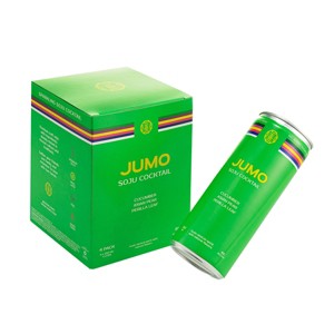 JUMO Soju Cucumber Asian Pear Perilla Leaf Cocktail - 4pk/250ml Cans - 1 of 4