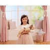 LullaBaby 14" Gender Reveal Brown Eyes Baby Doll - 3 of 4