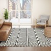 Little Arrow Design Co Organic Chevron Inkwell Rug - Deny Designs - 3 of 3