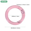 Unique Bargains Metal Spring O Rings Zinc Alloy Durable Multipurpose Lightweight Buckle 5/8 Inch - 3 of 4