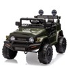 12V Kids Ride on Truck Car, Electric Ride on Toy with Parent Remote Control, Battery Powered Kids Car with Music, LED Lights, Suspension System - 2 of 4