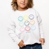 The Juniper Shop SmileyWorld Wink Rainbow Swirl Toddler Sweatshirt - 2 of 4