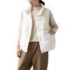 Womens Puffer Vest Ladies Sleeveless Zip Up Outerwear Warm Lightweight Down all Winter Jackets Coats - 4 of 4