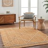 Mark & Day Marcy Woven Indoor Area Rugs Cinnamon/White - 2 of 4