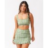 Fern Gingham Ruffle Skirt w/ Bottoms - 2 of 4