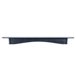 VIP Metal 36 in. Black Wall Mounted Shelf - 1 of 4