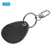 Unique Bargains Genuine Leather Lightweight Portable Keychains 3Pcs - 3 of 4