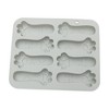 Unique Bargains Candy Moulds 8-Cavity Cat Paw Candy Mould Hand Wash 7.4"x6.1"x0.75" 1 Pc - 3 of 4