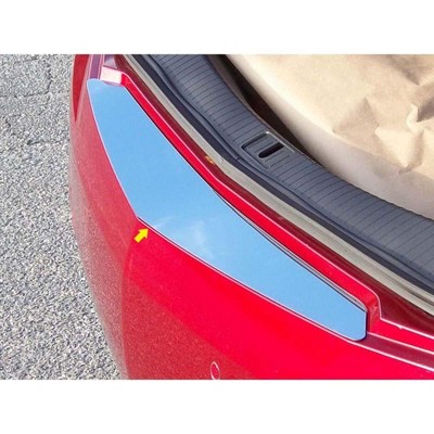 QAA is Compatible with 2014-2019 Cadillac CTS 1 Piece Stainless Rear Bumper Trim Accent RB54250
