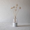 Geometric Bud Vase Metal & Glass by Foreside Home & Garden - 2 of 4