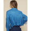 Women's Dutton Suede Fringe Motto Jackets - Saints & Hearts - 2 of 4