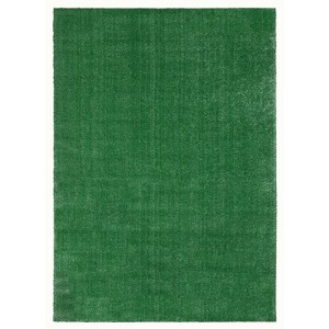 Captiv8e Designs Cypress Artificial Turf Indoor/Outdoor Green Area Rug - 1 of 4