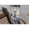 LLHZSY 8-Light Vintage Antique Gold Crystal Large Empire Chandelier - 4 of 4