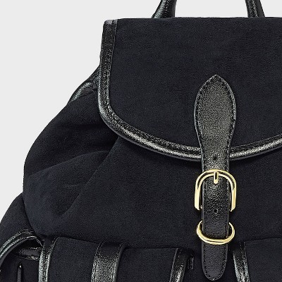 Рюкзак Universal Thread Faux Suede Utility Mini - Universal Thread™ Black — фото 5