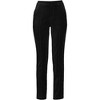 Lands' End Women's Velvet High Rise Pintuck Pencil Ankle Pants - 3 of 4