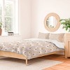 Deny Designs Menina Lisboa Pastel Spring Daisies Duvet Cover Bedding Set White - 2 of 4