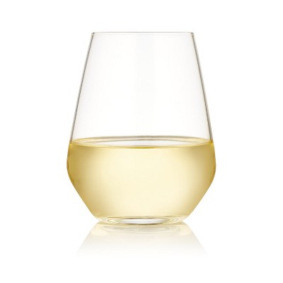 Libbey Signature ClearFire Stemless Wine Glasses Set of 6