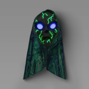 Adult Light Up and Glow in the Dark Alien Mask - Hyde and EEK! Boutique™ - 1 of 3