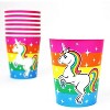 Prime Party Rainbow Unicorn Birthday Party Supplies Pack | 66 Pieces | Serves 8 Guests - 4 of 4