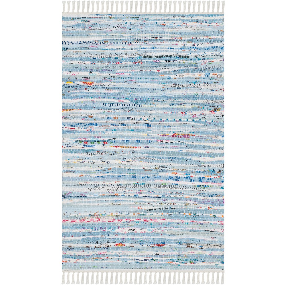 2'x3' Spacedye Design Woven Accent Rug Light Blue - Safavieh