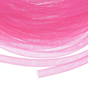 Unique Bargains Elastic Fabric Durable Mesh Tubing Multipurpose Use Waterproof Mesh Tube Ribbon 1 Pc - 1 of 4