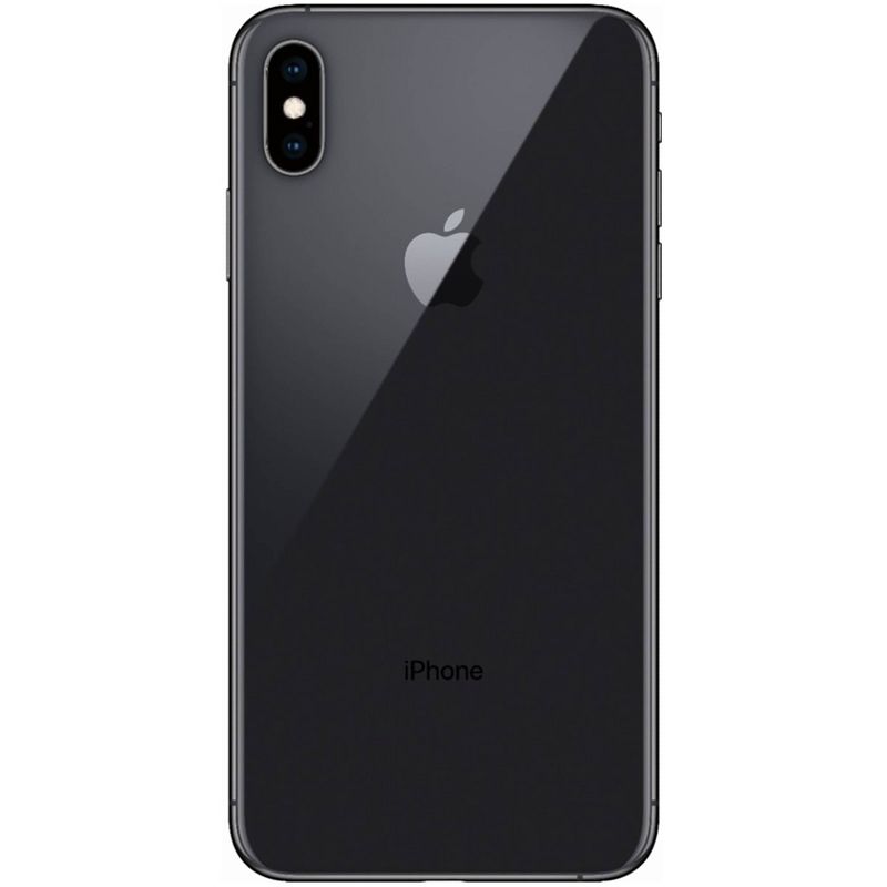 Apple iPhone Unlocked XS Max Pre-Owned (64GB) GSM/CDMA Phone - Gray, 4 of 7