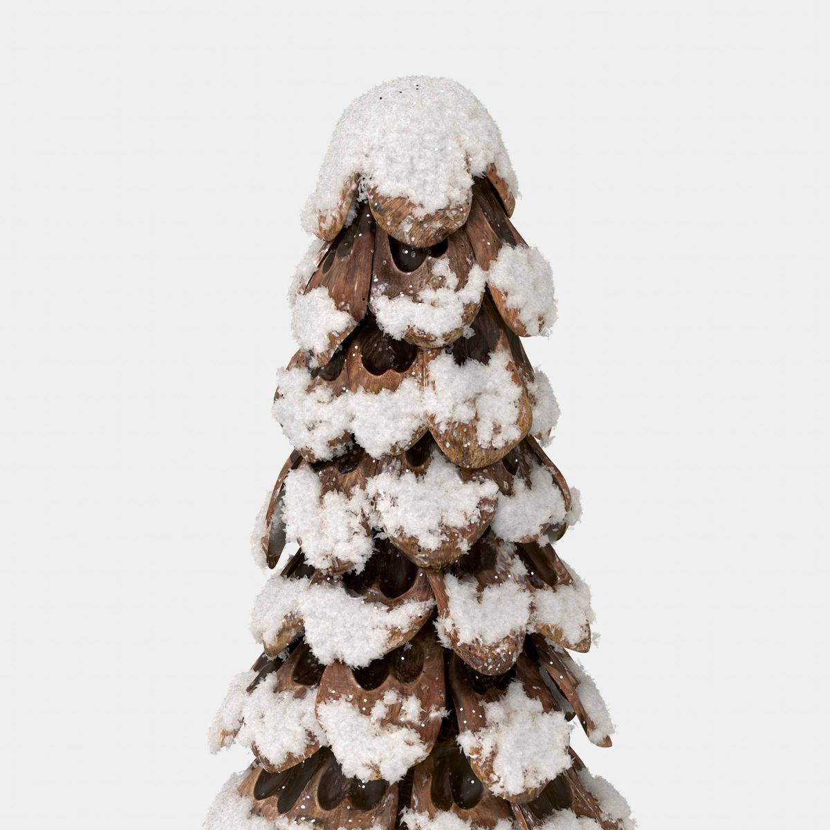 Heavy Flocked Pinecone Christmas Tree - Threshold™ - thumbnail 7