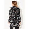 Catherines Women's Plus Size Anywear Swing Cardigan Jacket - 3 of 4