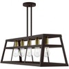 Livex Lighting Schofield 5 - Light Chandelier in  Bronze/Antique Brass - 3 of 4