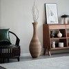 NicBex Designer Floor Vases,  Artificial Rattan High Flower Stand,  Large Elegant Standing Vase for Living Room Hallway Bedroom - 2 of 4