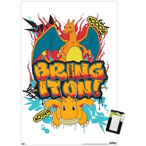 Trends International Pokémon: Graffiti - Bring It On Unframed Wall Poster Prints - 1 of 4
