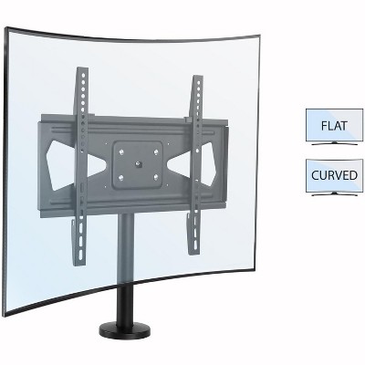 Swivel Secure Heavy-Duty Steel TV Stand for 32"-55" Screens, Black