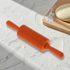 Unique Bargains Rolling Pin Small Silicone Plastic 1 Pc - 2 of 4