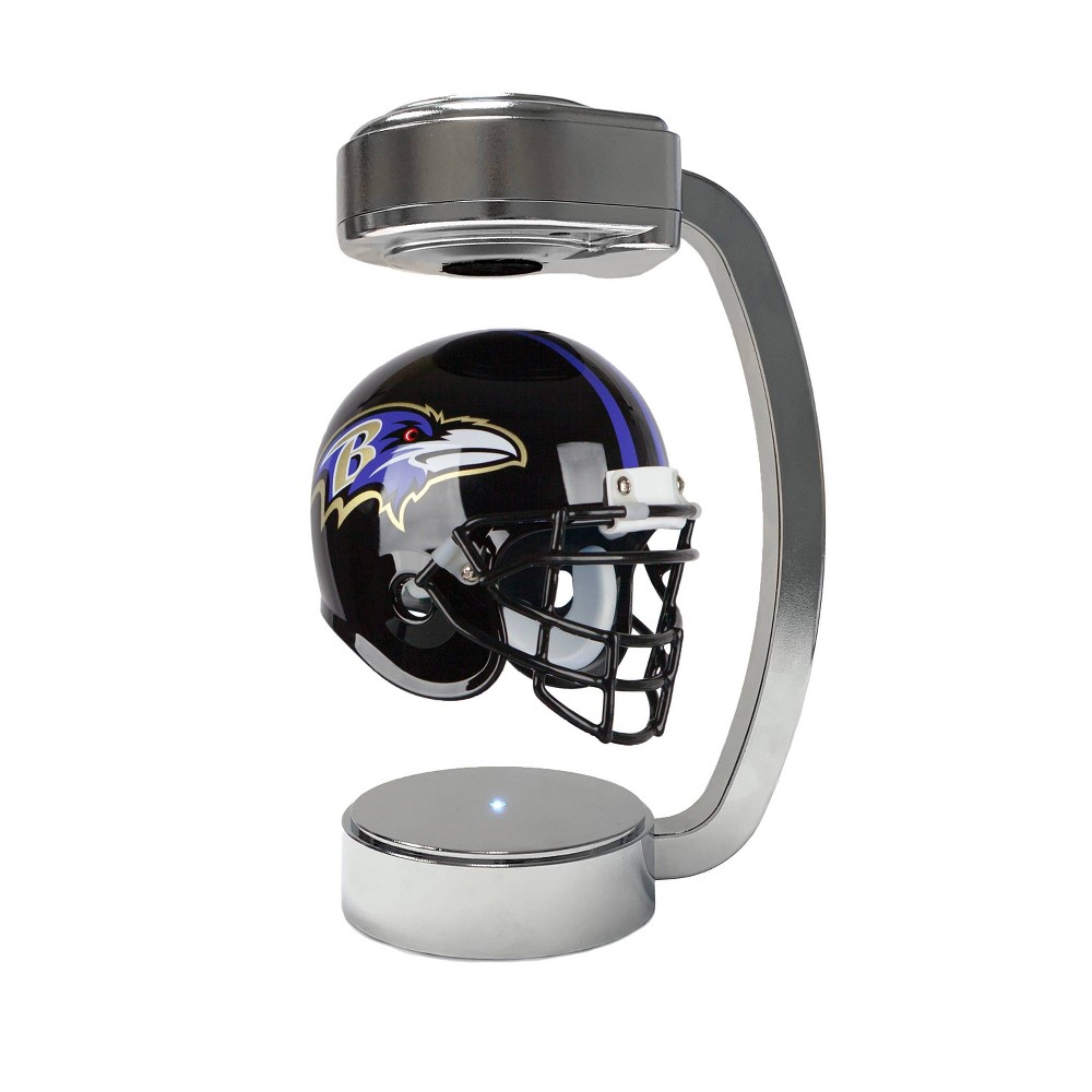 Photos - Coffee Table NFL Baltimore Ravens Chrome Mini Hover Helmet Sports Memorabilia