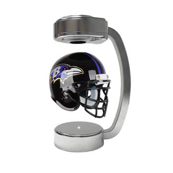 NFL Baltimore Ravens Chrome Mini Hover Helmet Sports Memorabilia