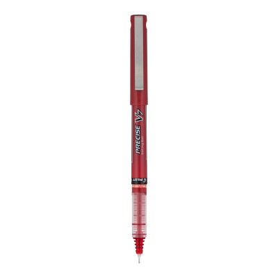26012 Pilot Precise V5 Rollerball Pens Extra Fine Point Red Ink 5 Pack 379739 