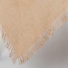 Saro Lifestyle Fringed Jute Tablecloth - image 2 of 4