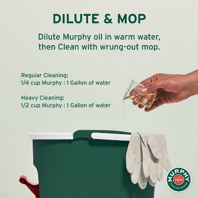Murphy Original Oil Soap Wood Cleaner for Floors and Furniture - 90 fl oz