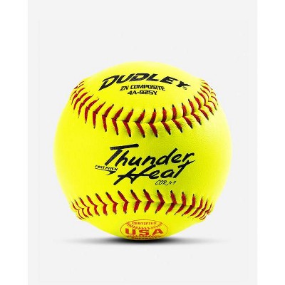 Dudley Thunder Heat ASA Fastpitch Softballs - 12 Inch Composite