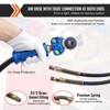 VEVOR 15FT Semi Truck Air Lines Kit with 2PCS Glad Hands, 3-in-1 Air Hoses & 7 Way ABS Electric Power Line, with 2PCS Gladhand Handles, 4PCS Seals - 4 of 4