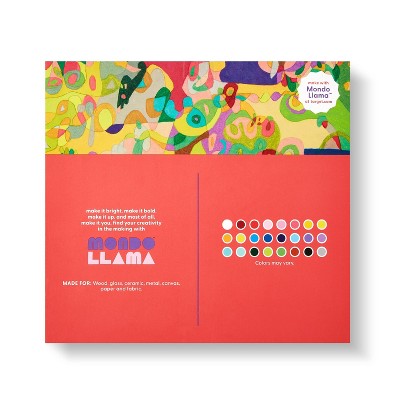 24ct Acrylic Paint Set Classic Colors - Mondo Llama™, 4 of 13