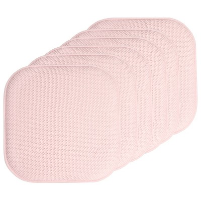 Honeycomb Memory Foam No Slip Back 16" x 16" Chair Pad Cushion by Sweet Home Collection®