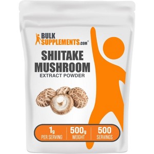 BulkSupplements Shiitake Mushroom Extract Powder - 1 of 4