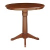 International Concepts 36" Round Top Pedestal Table - 34.9"H - 2 of 4
