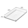 iDESIGN Plastic Desktop Tray Clear 2/Pack (28234M2) - 2 of 4